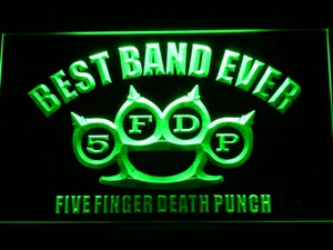 Five Finger Death Punch Best Band Ever LED Neon Sign