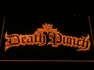 Five Finger Death Punch Gothic LED Neon Sign