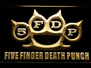 Five Finger Death Punch LED Neon Sign