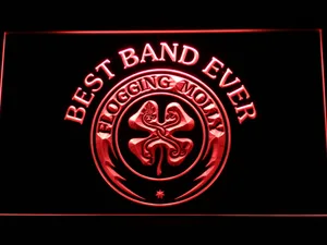 Flogging Molly Best Band Ever LED Neon Sign