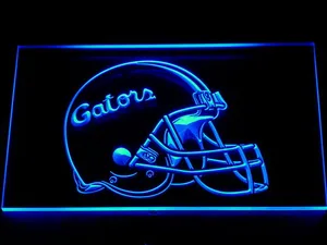 Florida Gators Helmet LED Neon Sign