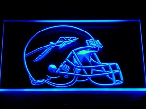 Florida State Seminoles Helmet LED Neon Sign