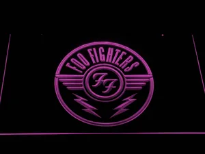 Foo Fighters Badge LED Neon Sign