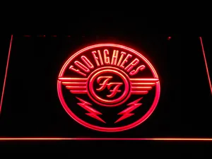 Foo Fighters Badge LED Neon Sign
