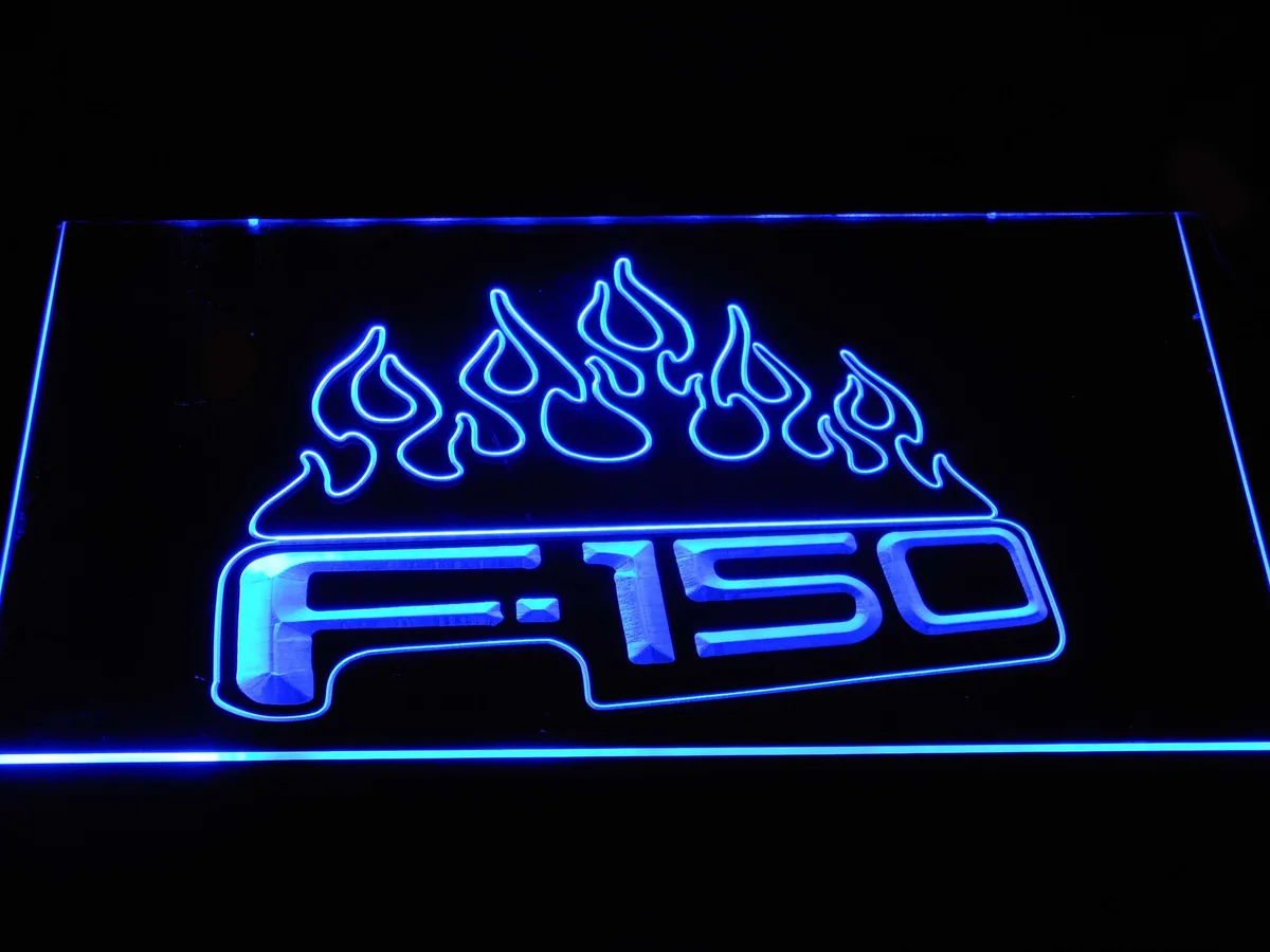 Ford f150 F-150 Flames LED Neon Sign