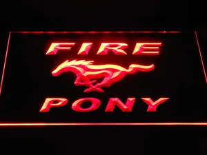Ford Fire Pony LED Neon Sign