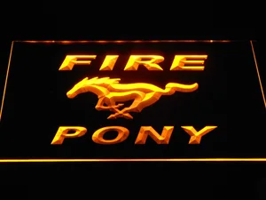 Ford Fire Pony LED Neon Sign