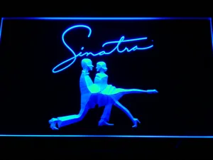 Frank Sinatra Silhouettes LED Neon Sign