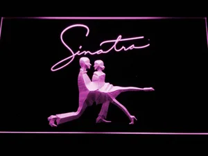Frank Sinatra Silhouettes LED Neon Sign