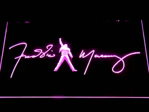 Freddie Mercury Signature LED Neon Sign