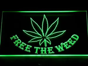 Free the Weed LED Neon Sign