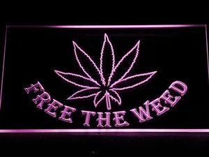 Free the Weed LED Neon Sign