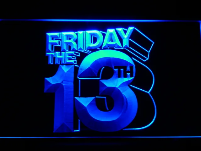 Friday The 13th LED Neon Sign