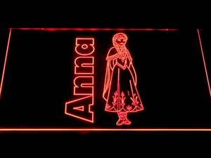Frozen Anna LED Neon Sign