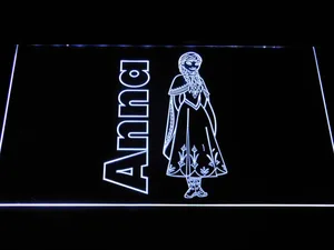 Frozen Anna LED Neon Sign