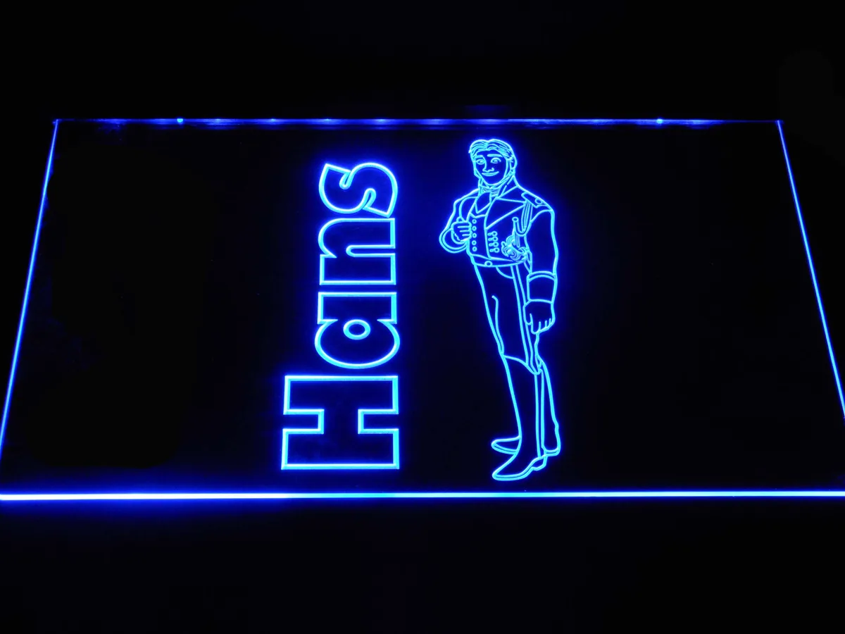 Frozen Hans LED Neon Sign