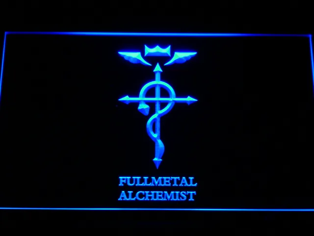 Full Metal Alchemist Flamel's Cross LED Neon Sign