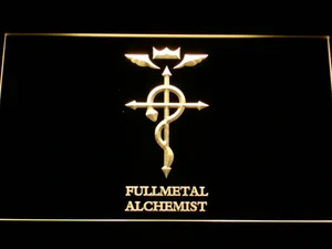 Full Metal Alchemist Flamel's Cross LED Neon Sign