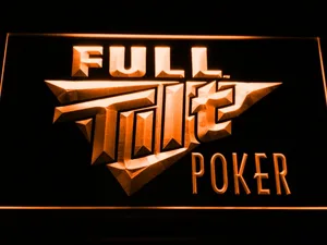 Full Tilt Poker LED Neon Sign
