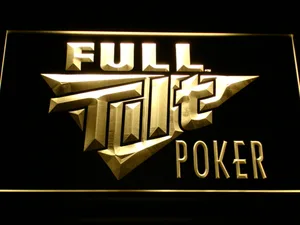 Full Tilt Poker LED Neon Sign