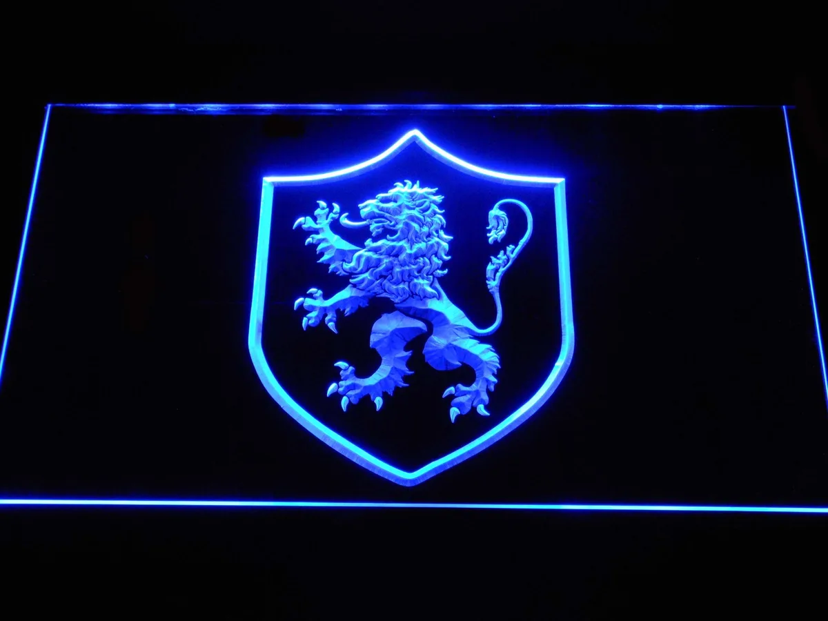 Game of Thrones Lannister Lion Sigil LED Neon Sign