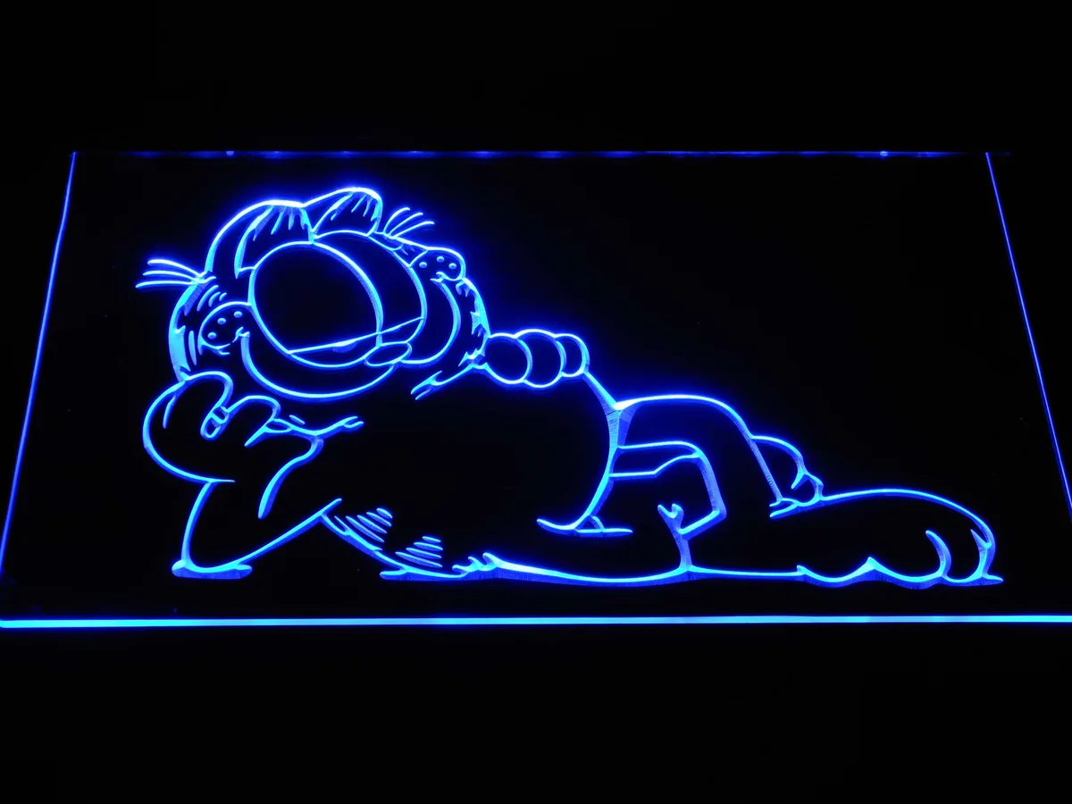 Garfield Lounge LED Neon Sign