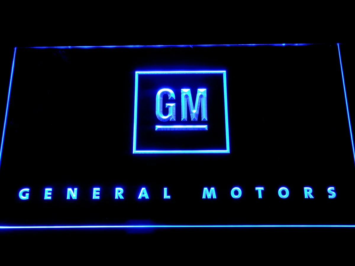 General Motors LED Neon Sign
