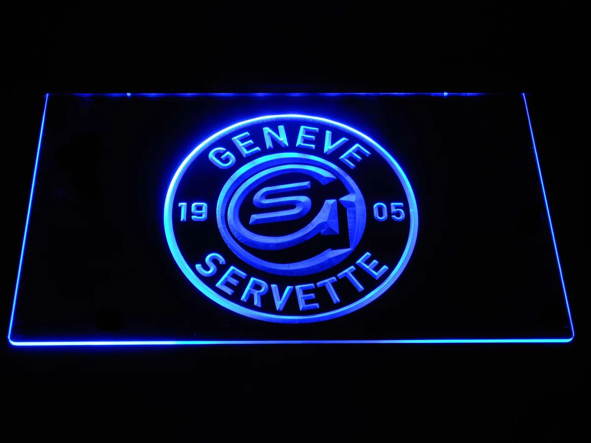 Geneve-Servette HC LED Neon Sign