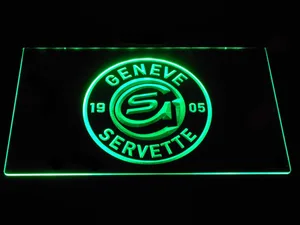 Geneve-Servette HC LED Neon Sign