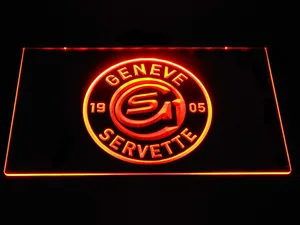 Geneve-Servette HC LED Neon Sign