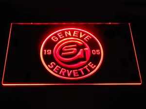 Geneve-Servette HC LED Neon Sign