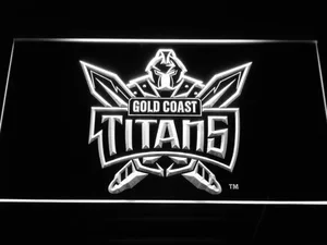 Gold Coast Titans LED Neon Sign