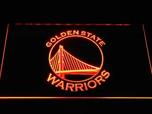 Golden State Warriors Bay Bridge Logo LED Neon Sign