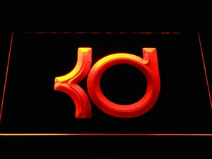 Golden State Warriors Kevin Durant Logo LED Neon Sign