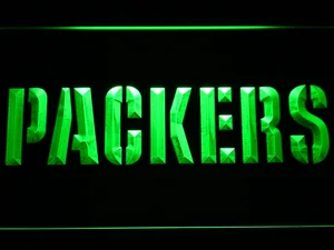 Green Bay Packers 1 LED Neon Sign