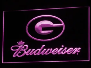 Green Bay Packers Budweiser LED Neon Sign