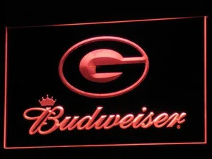 Green Bay Packers Budweiser LED Neon Sign