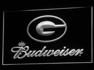 Green Bay Packers Budweiser LED Neon Sign