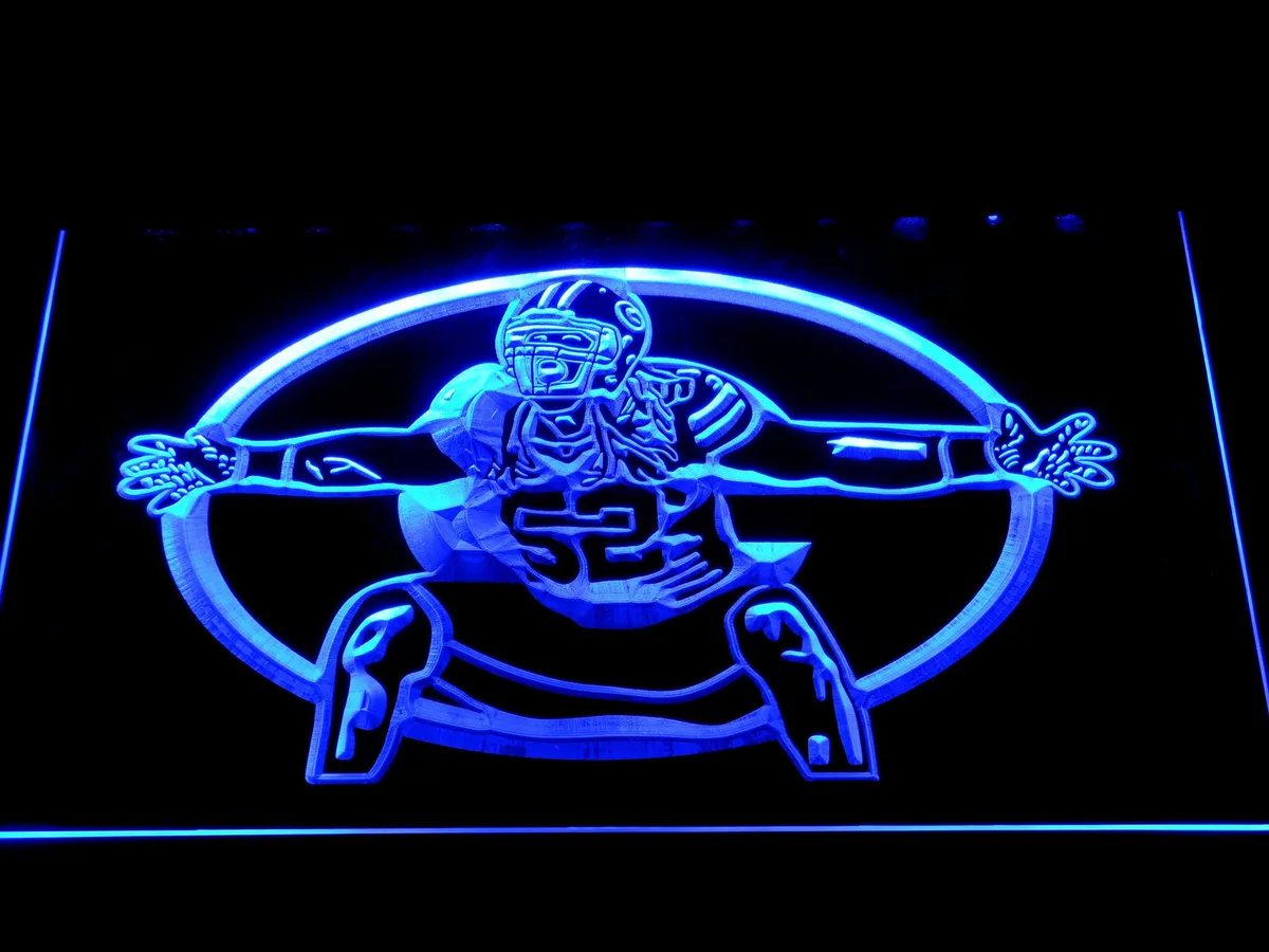 Green Bay Packers Clay Matthews LED Neon Sign