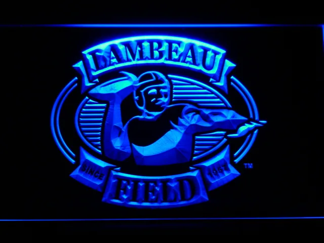 Green Bay Packers Lambeau Field LED Neon Sign