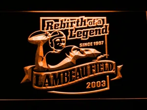 Green Bay Packers Lambeau Field LED Neon Sign - Legacy Edition