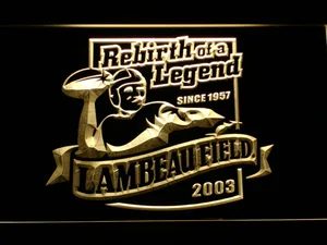 Green Bay Packers Lambeau Field LED Neon Sign - Legacy Edition
