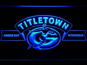 Green Bay Packers Titletown LED Neon Sign