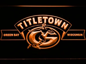 Green Bay Packers Titletown LED Neon Sign