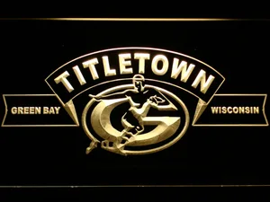 Green Bay Packers Titletown LED Neon Sign