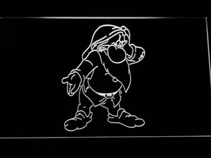 Grumpy Snow White and the Seven Dwarves LED Neon Sign