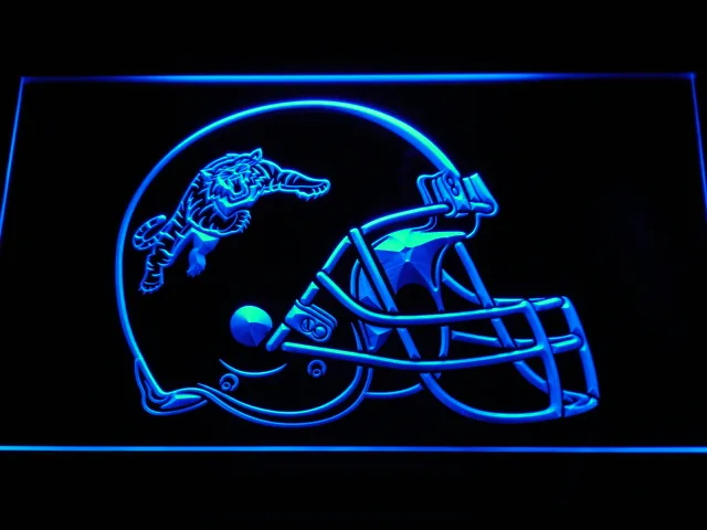 Hamilton Tiger-Cats Helmet LED Neon Sign