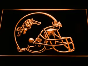 Hamilton Tiger-Cats Helmet LED Neon Sign