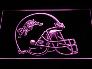 Hamilton Tiger-Cats Helmet LED Neon Sign