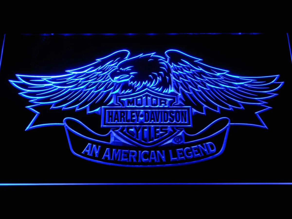 Harley Davidson American Legend LED Neon Sign